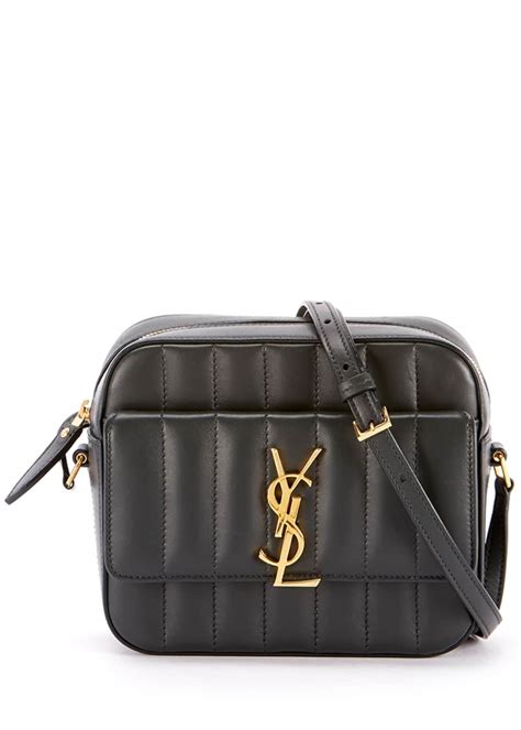 vicky ysl monogram quilted camera bag|Saint Laurent Lambskin Matelasse Monogram Vicky Camera Bag .